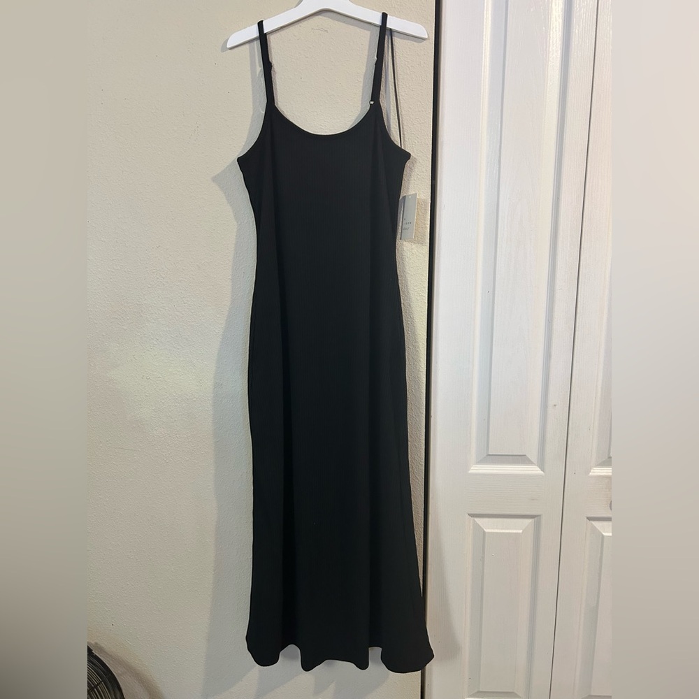 A New Day black maxi sun dress